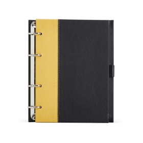 Caderno Fichário de Couro Sintético Promocional