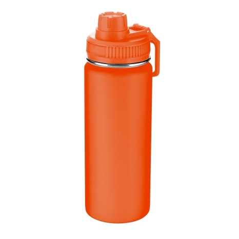 GARRAFA TÉRMICA AÇO INOX 570ML com sua marca