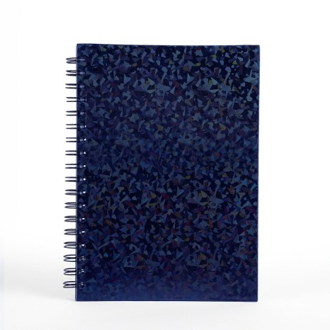 CADERNO HOLOGRÁFICO COM PAUTA para empresas
