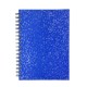CADERNO HOLOGRÁFICO COM PAUTA para brinde