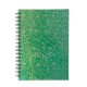 CADERNO HOLOGRÁFICO COM PAUTA para brinde