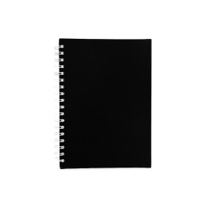 CADERNO CAPA FOSCA COM PAUTA para brinde corporativo