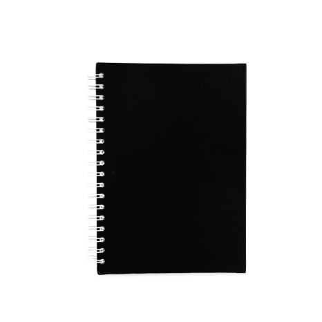 CADERNO CAPA FOSCA COM PAUTA para brinde corporativo