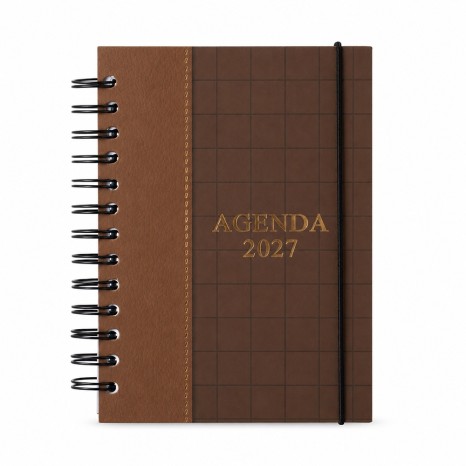 AGENDA DIÁRIA 2027 com sua marca