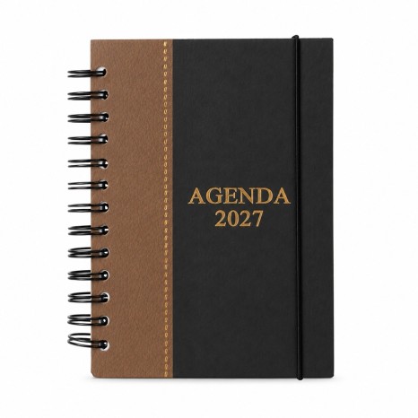 AGENDA DIÁRIA 2027 com sua marca