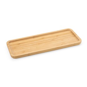 Petisqueira Retangular de Bambu 36*15cm Promocional