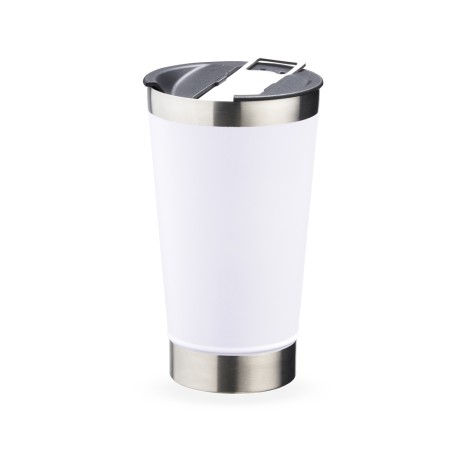Copo Térmico 500Ml *Liso com Abridor Promocional