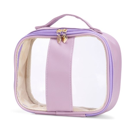 Necessaire em PVC e Pu Tam. G para Brinde