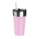 COPO TÉRMICO C/ CANUDO 500ML Promocional