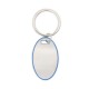 Chaveiro Oval Plástico/Metal para Empresas