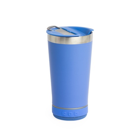 Copo Térmico 400Ml com Caixa de Som com Logotipo