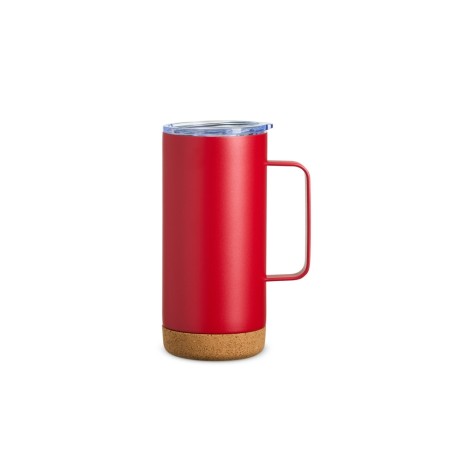 Caneca Térmica com Cortiça de 500Ml para Empresas