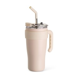 CANECA TÉRMICA INOX 800ML com sua marca