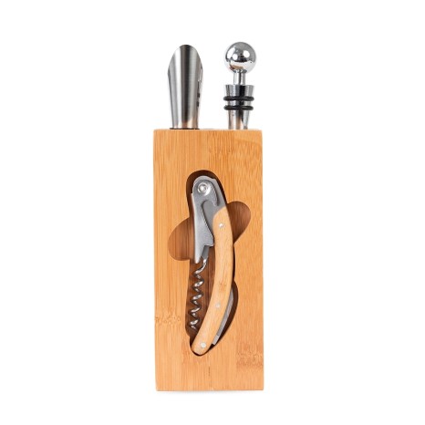 KIT VINHO 6 PEÇAS com sua marca
