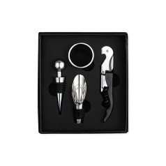 KIT VINHO 4 PEÇAS com sua marca