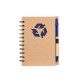 CADERNO ECOLÓGICO COM CANETA Personalizado