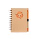 CADERNO ECOLÓGICO COM CANETA Personalizado