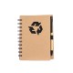 CADERNO ECOLÓGICO COM CANETA Personalizado
