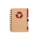 CADERNO ECOLÓGICO COM CANETA Personalizado