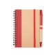 CADERNO ECOLÓGICO COM CANETA com sua marca