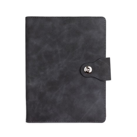 CADERNO FICHÁRIO PU com sua marca