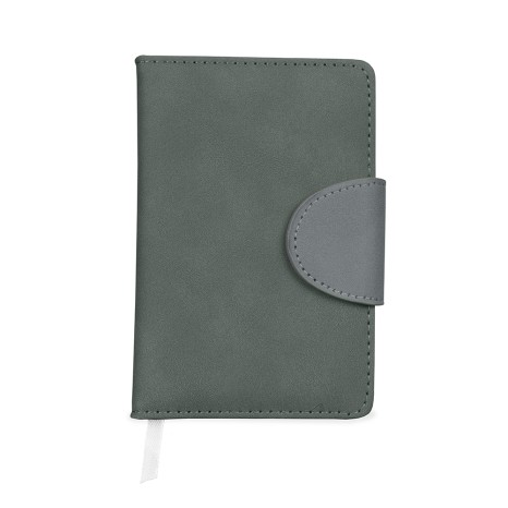 CADERNETA COURO SINTÉTICO Personalizados