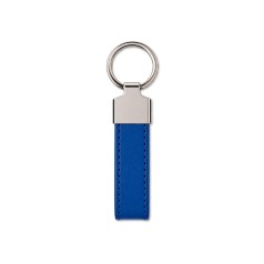 CHAVEIRO METAL COM PU com logotipo