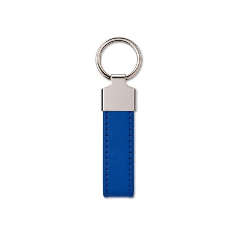 CHAVEIRO METAL COM PU com logotipo