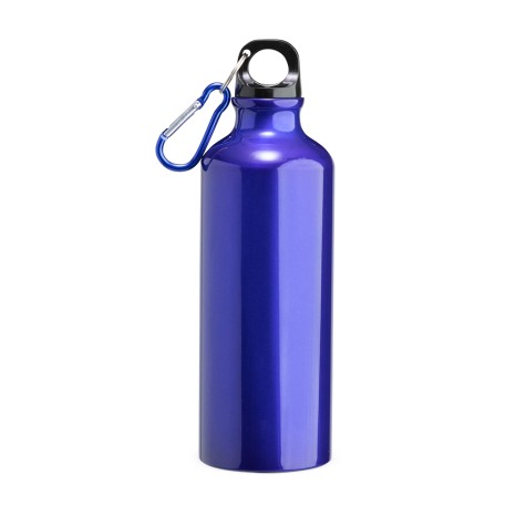 Squeeze Alumínio 500Ml com Bico e Mosquetão para Brinde