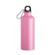 Squeeze Alumínio 500Ml com Bico e Mosquetão para Brinde