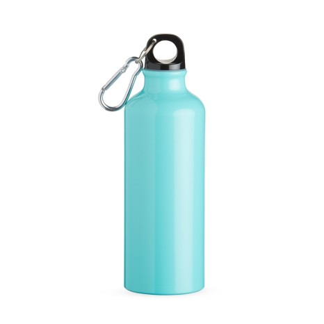 Squeeze Alumínio 500Ml com Bico e Mosquetão para Brinde