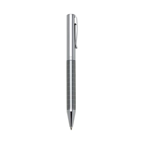 Caneta Metal com Det Quadriculado para Brinde