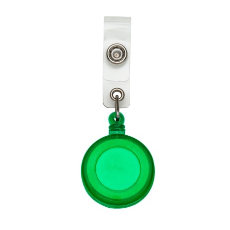 Porta Crachá Branco Leitoso Personalizado